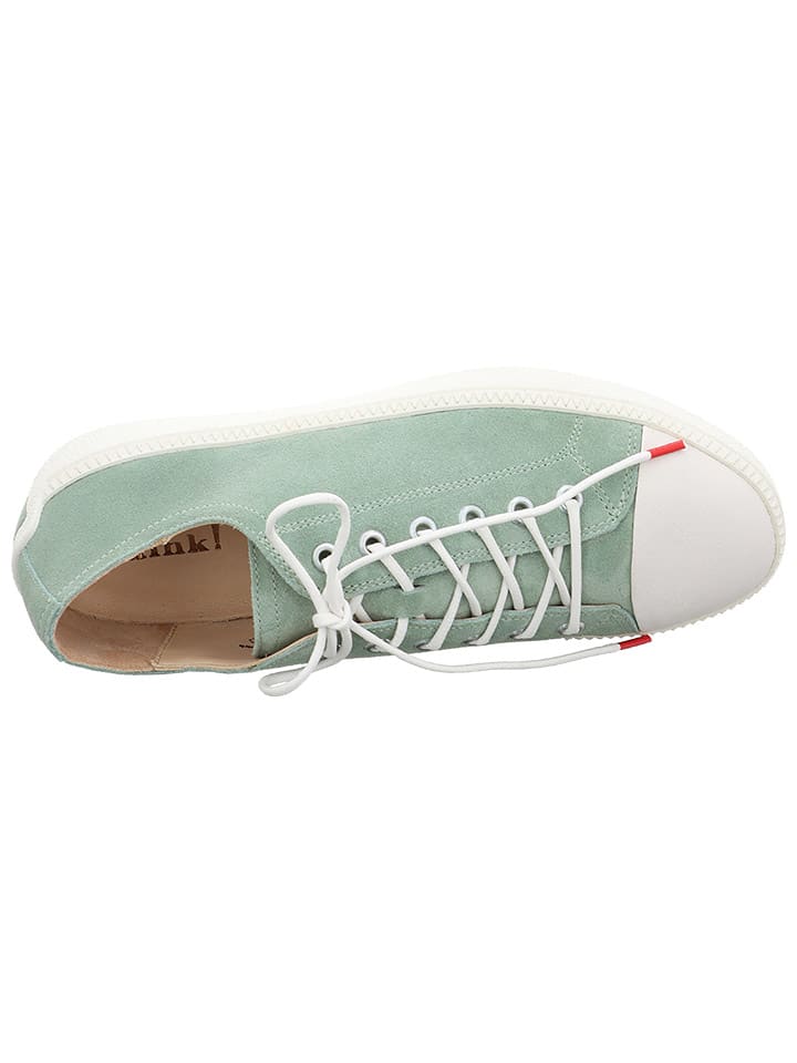Think! Leder-Sneakers in Grün günstig kaufen