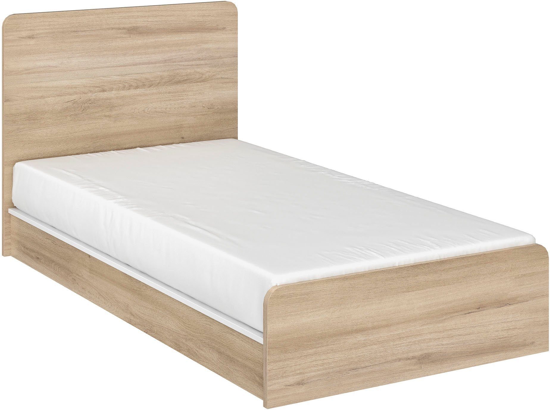 Galipette Bettanlage Sasha, (5-St), bestehend aus Bett, Regal, Kommode, Schreibtisch & Ablage