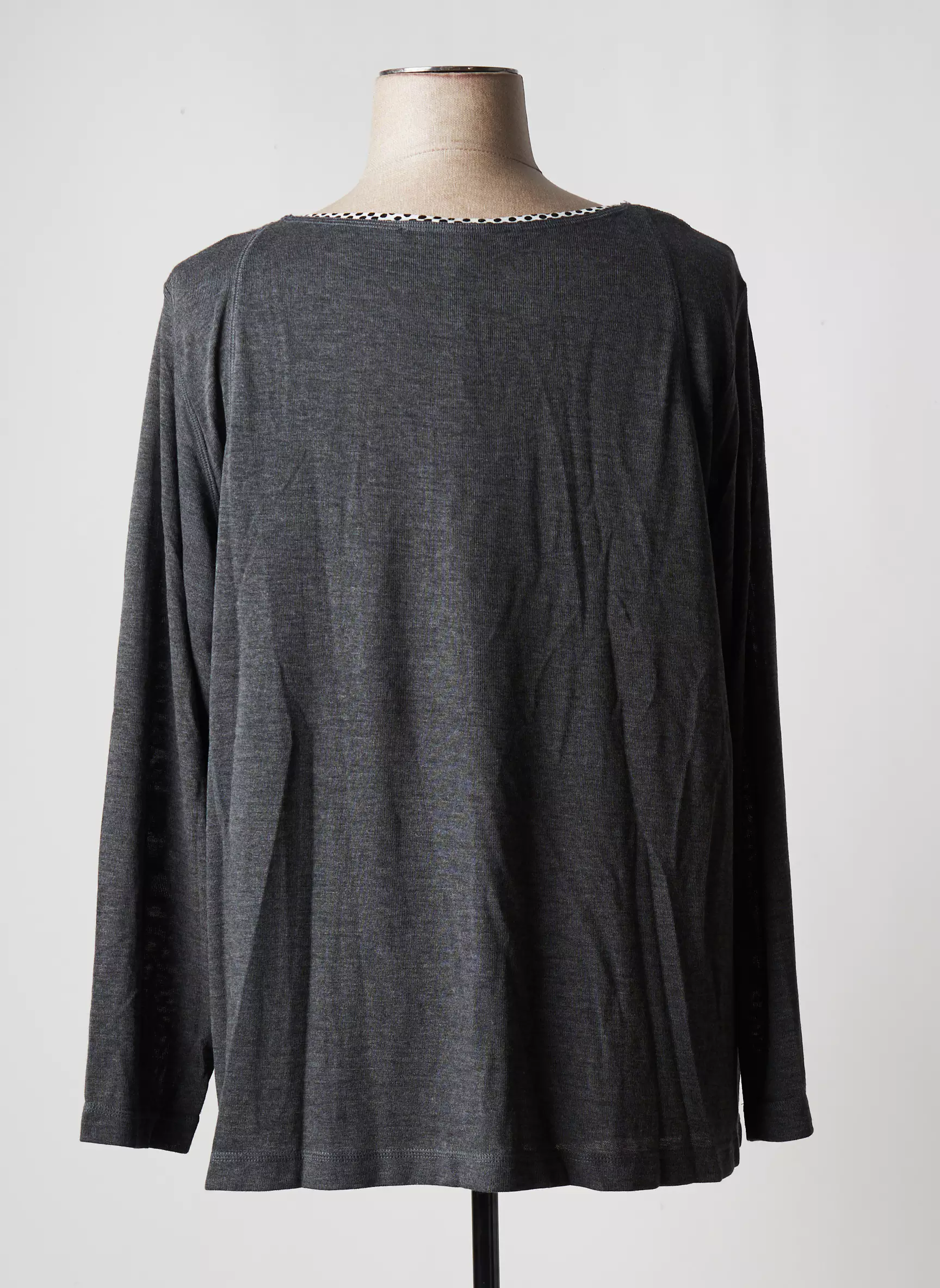 Alain Weiz Tops Femme couleur gris