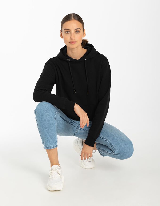 Hoodie - einfarbig