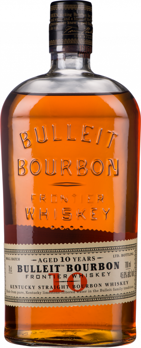Bulleit Bourbon Whiskey Frontier 10 YO 0,7 Liter