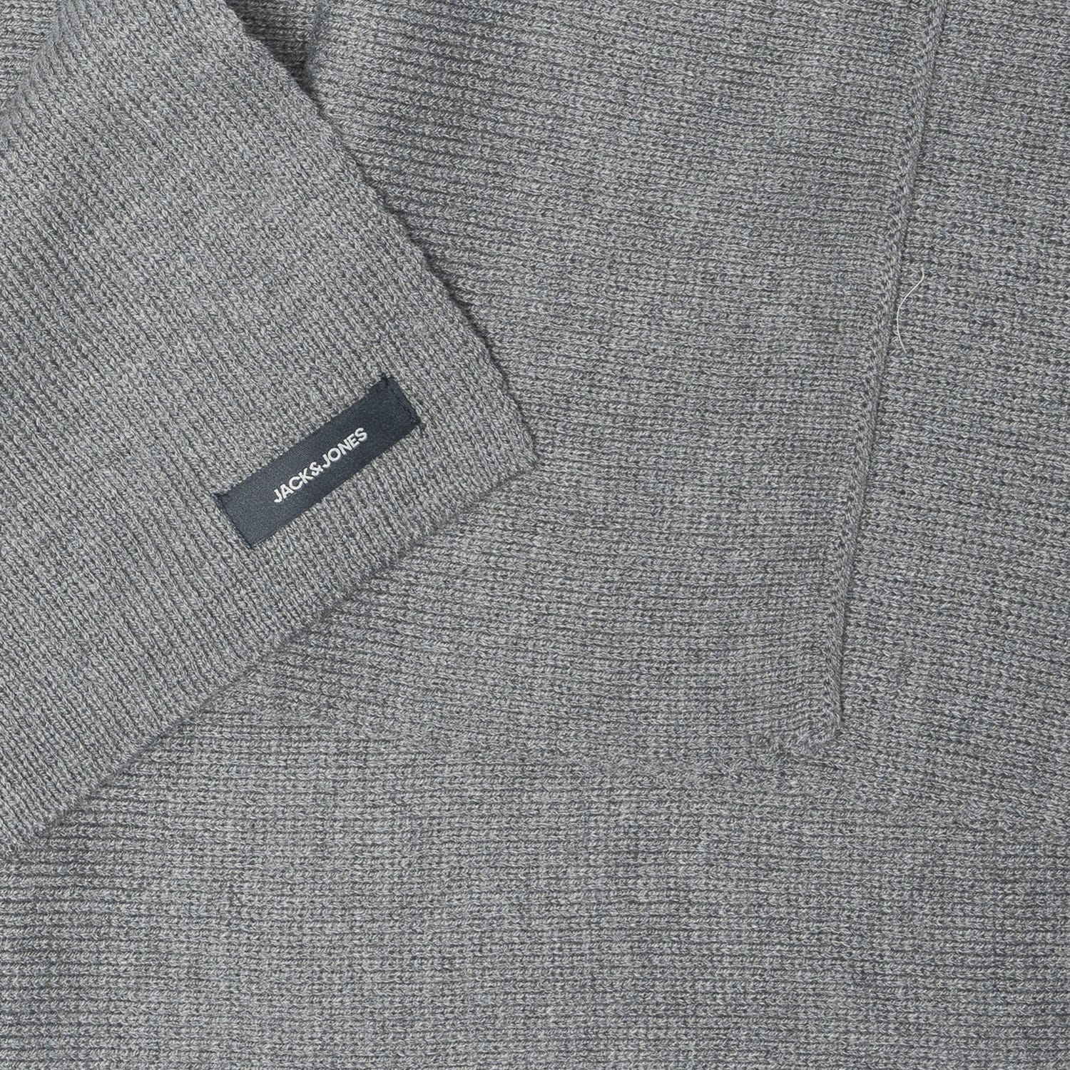 Echarpe JACK & JONES grise en tricot