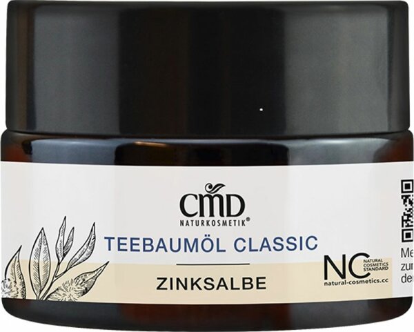 CMD Naturkosmetik Teebaumöl Zinksalbe Pickeltupfer