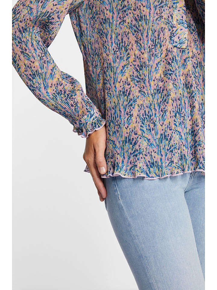 Rich & Royal Bluse in Rosa/ Blau günstig kaufen