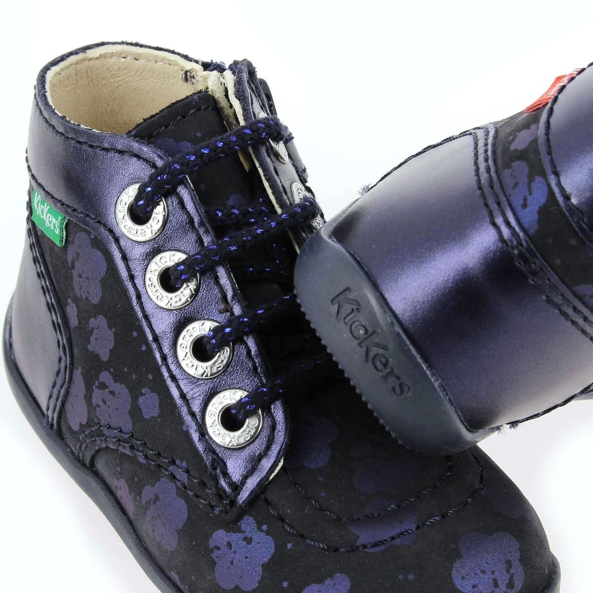 Kickers  BONZIP-2 FLOWER - Marine