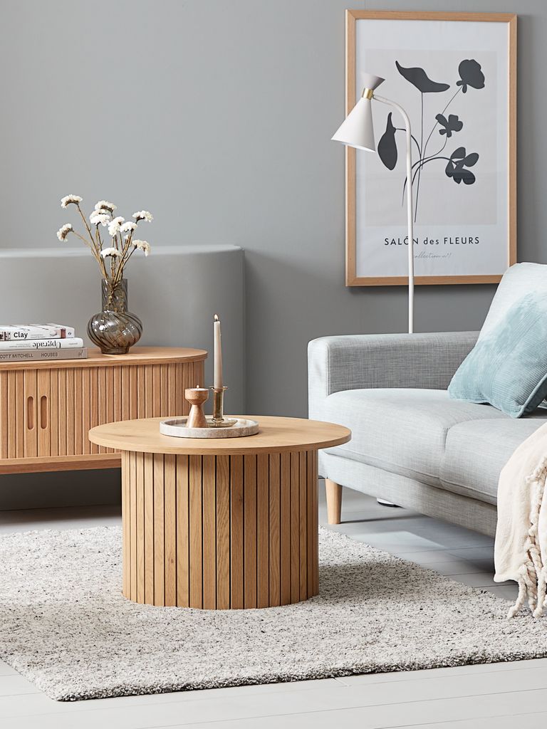 SPODSBJERG SPODSBJERG coffee table Ø67 in oak color