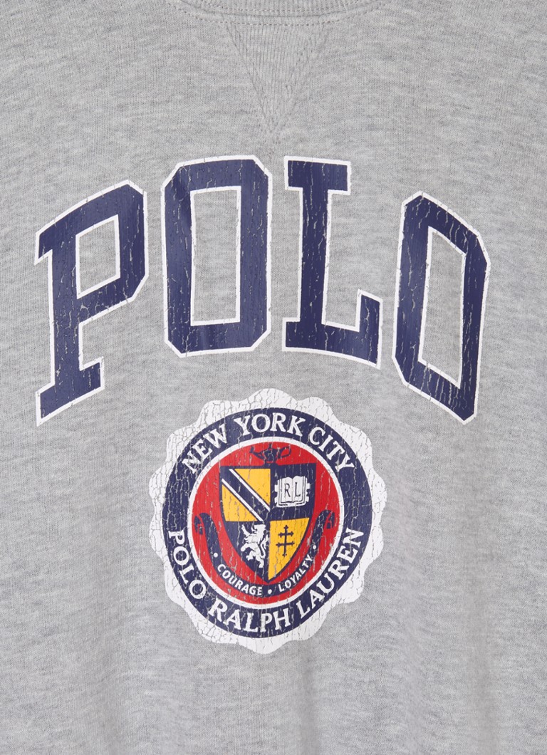 Pulover cu logo-ul Ralph Lauren imprimat