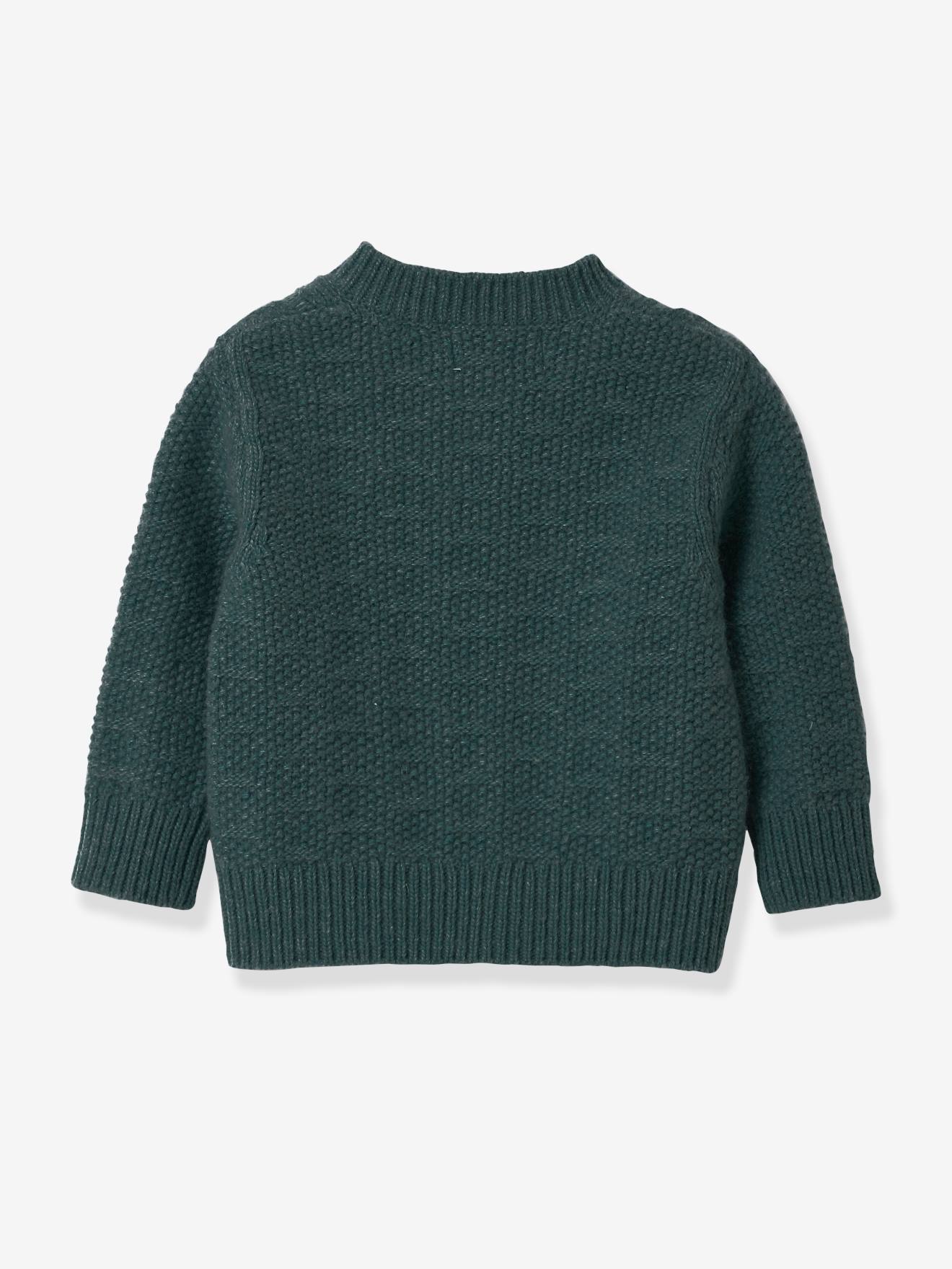 Cyrillus Baby Cardigan CYRILLUS - dunkelgrün