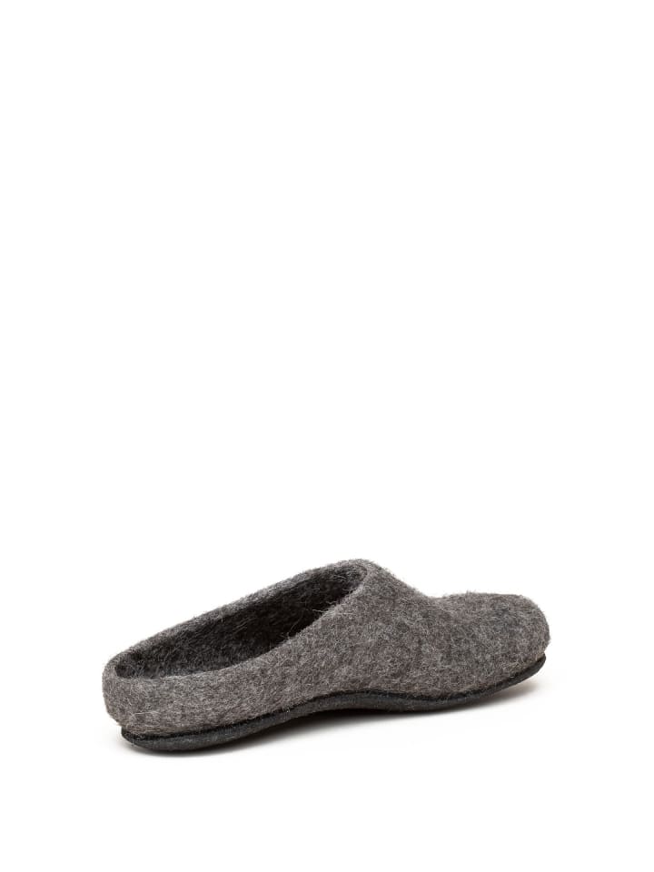 Magicfelt Filzpantoffel in Tiroler Steinschaf grau günstig kaufen