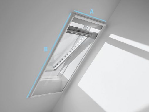 Insektenschutzrollo für Dachfenster, ZIL MK06 0000SWL, VELUX, transparent, verschraubt, für max. Dachausschnitt: 760 x 2000 mm