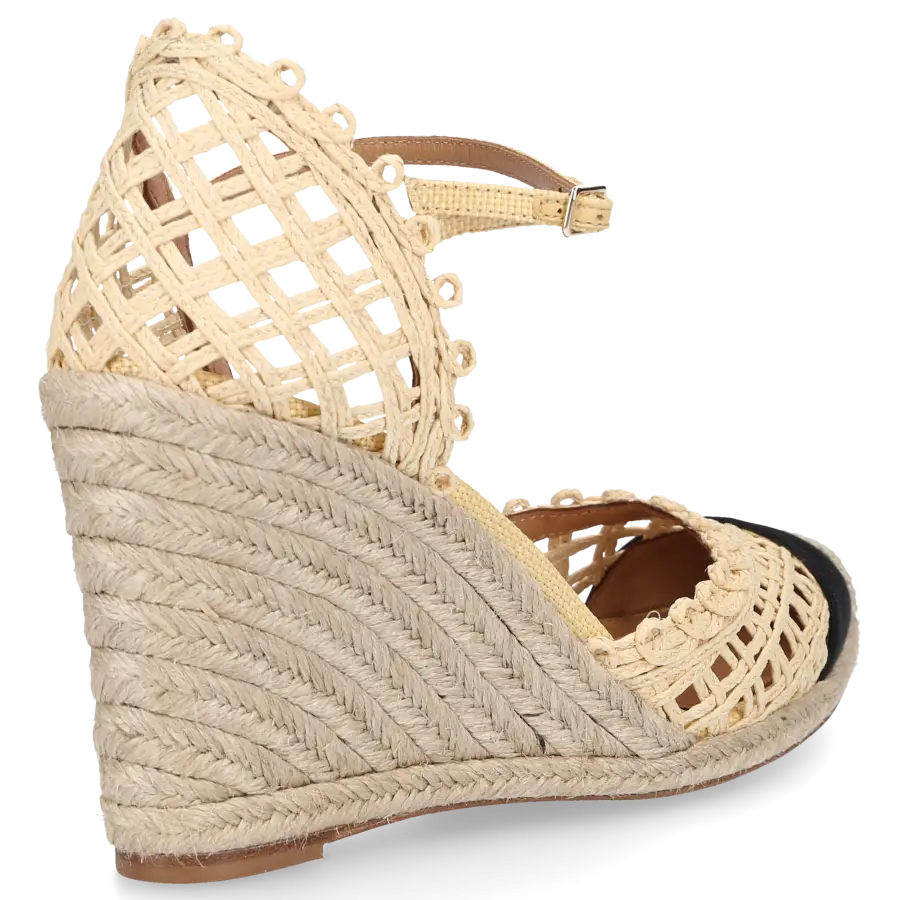 Aquazzura - Espadrilles SUNBURST 120 Bast - beige