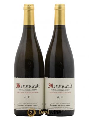 Meursault Les Grands Charrons Boisson-Vadot (Domaine)  2011 - Lot de 2 Bouteilles
