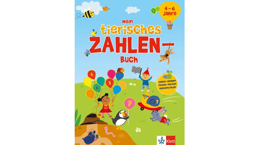Mein tierisches Zahlen-Buch (4 – 6 Jahre)