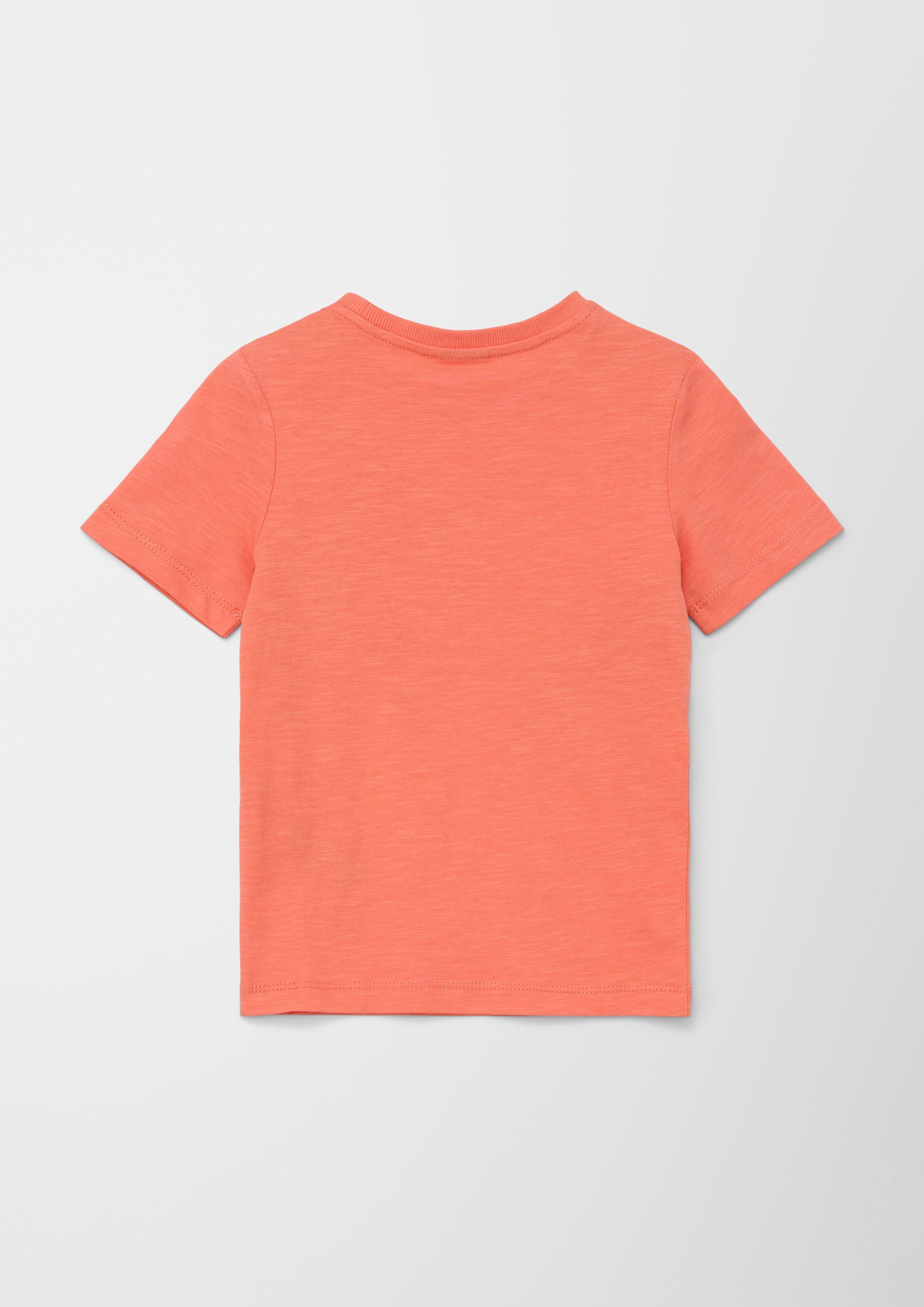 Baumwollshirt mit Print  2130690-2350