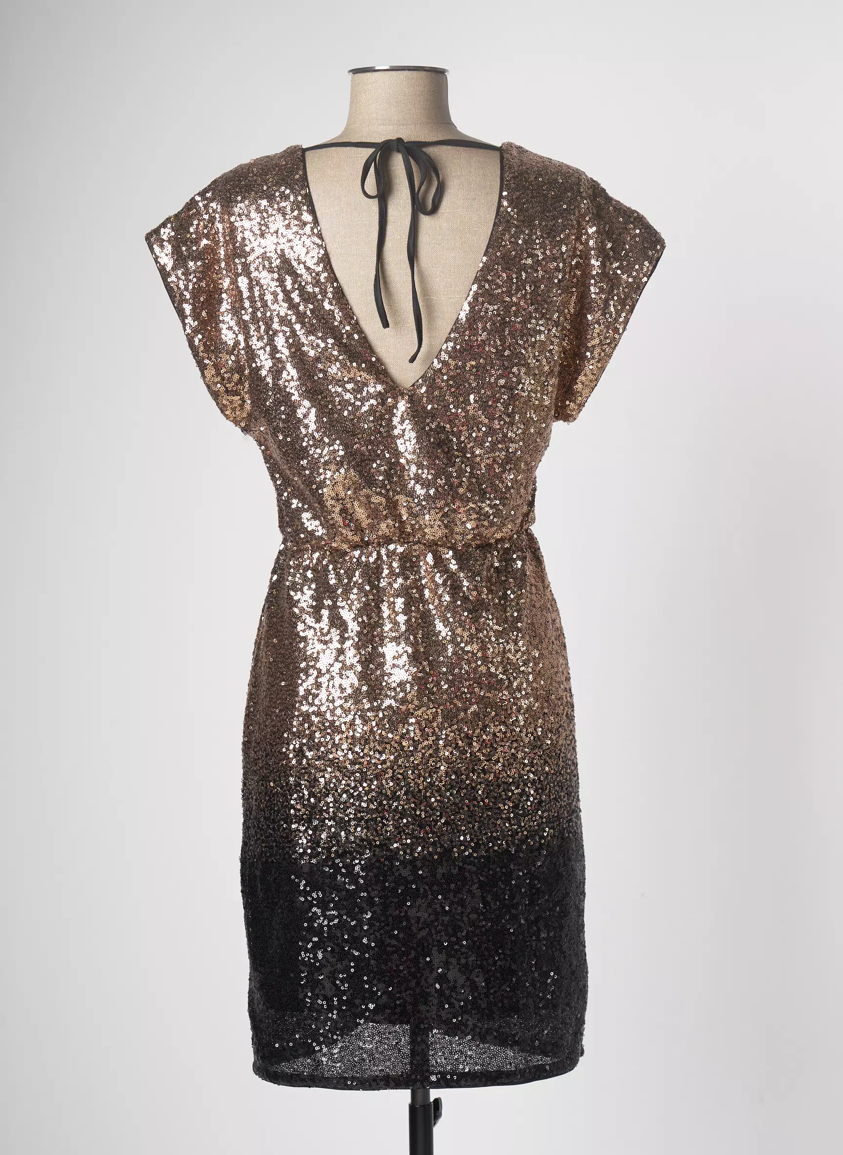 Vila Robes Mi Longues Femme couleur noir