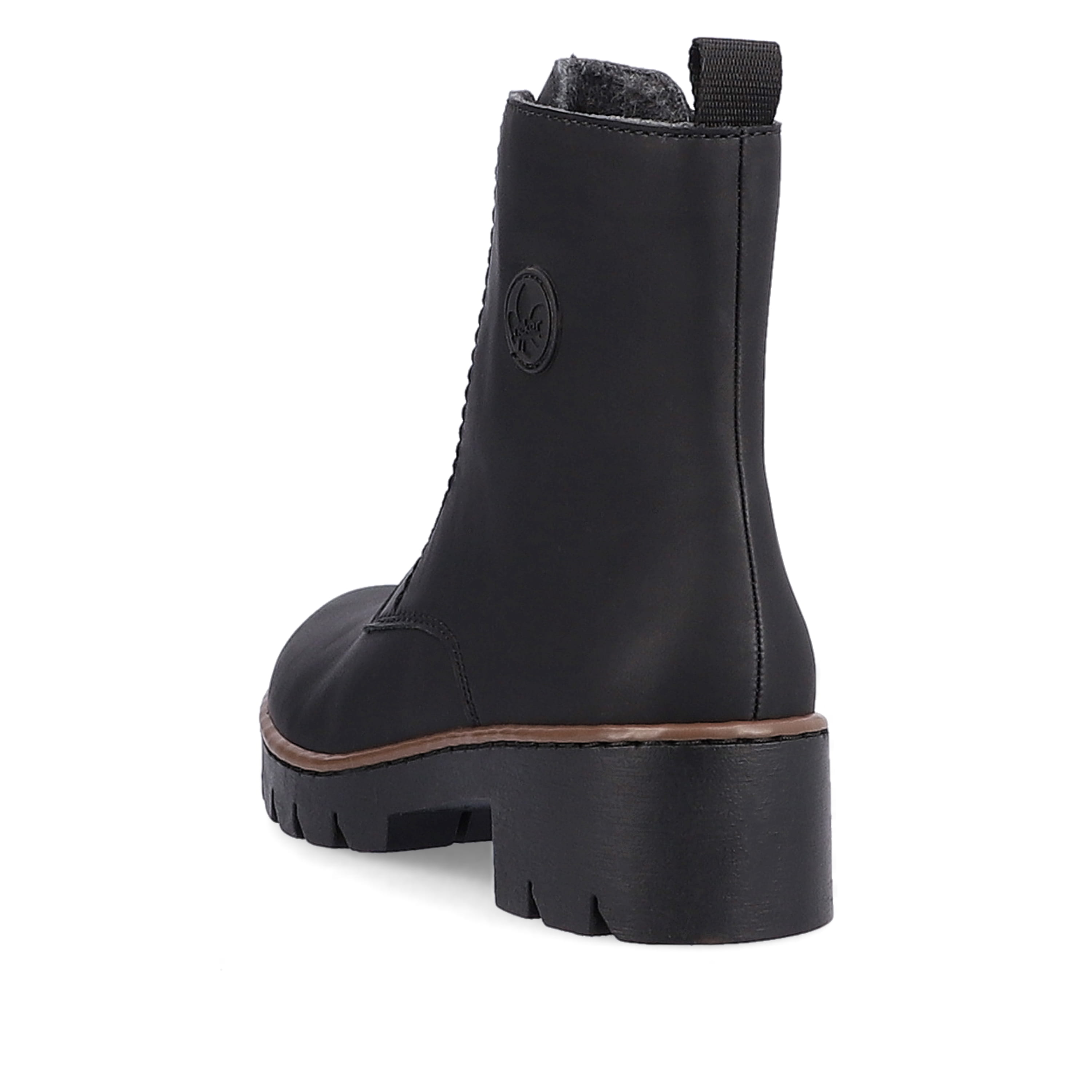 Rieker Damen Kurzstiefel tiefschwarz