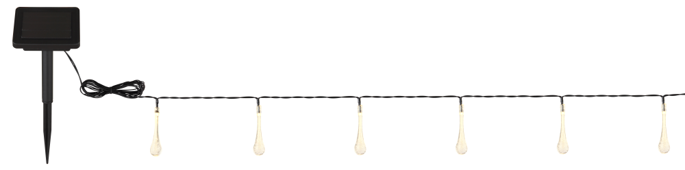 Solarlichterkette Tropfen Horst