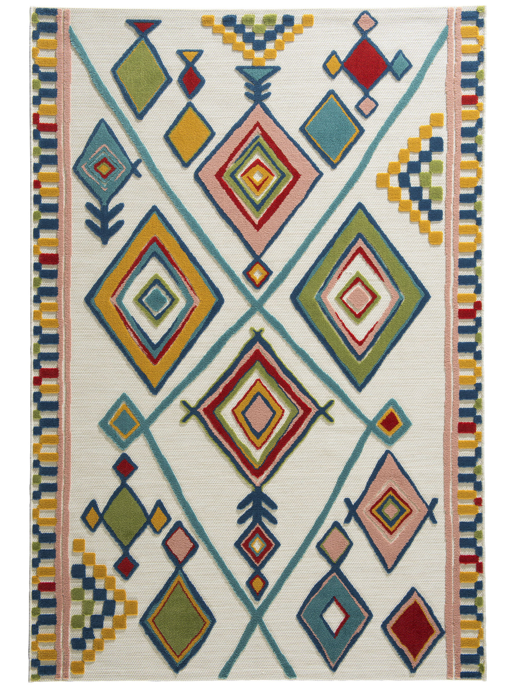 Penida Outdoor-Teppich, Multicolor