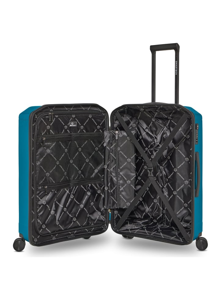 Smartbox Edition 02 4 Rollen Kofferset 3-teilig in ocean blue metallic günstig kaufen onesize