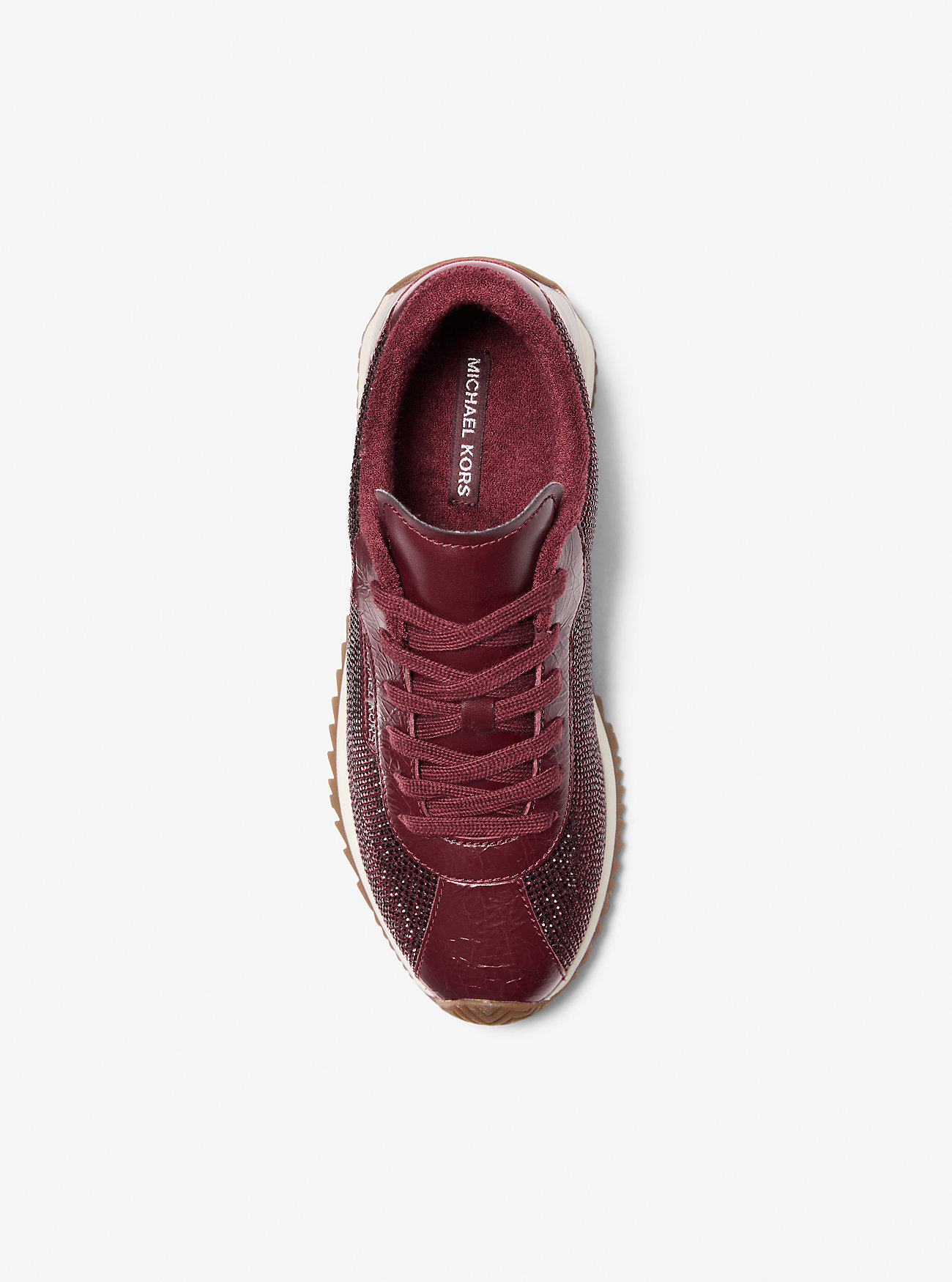 Rhodes Leather Trainer - OXBLOOD