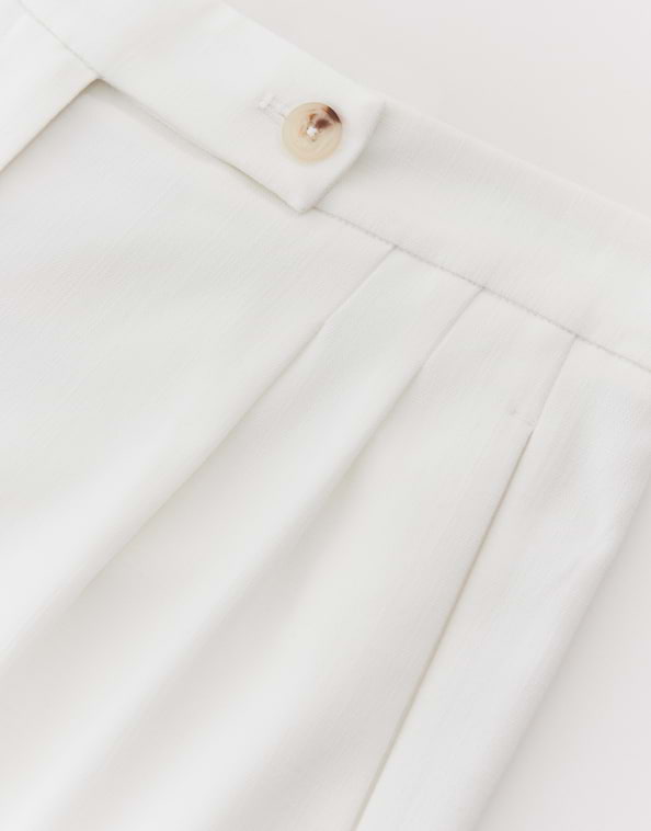Bundfaltenhose Marzena asymmetric