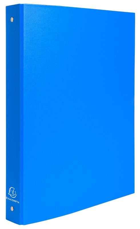 Exacompta Ringbuch 4 Ringe Kaschierter Karton PP DIN A4 Hellblau 20 Stück
