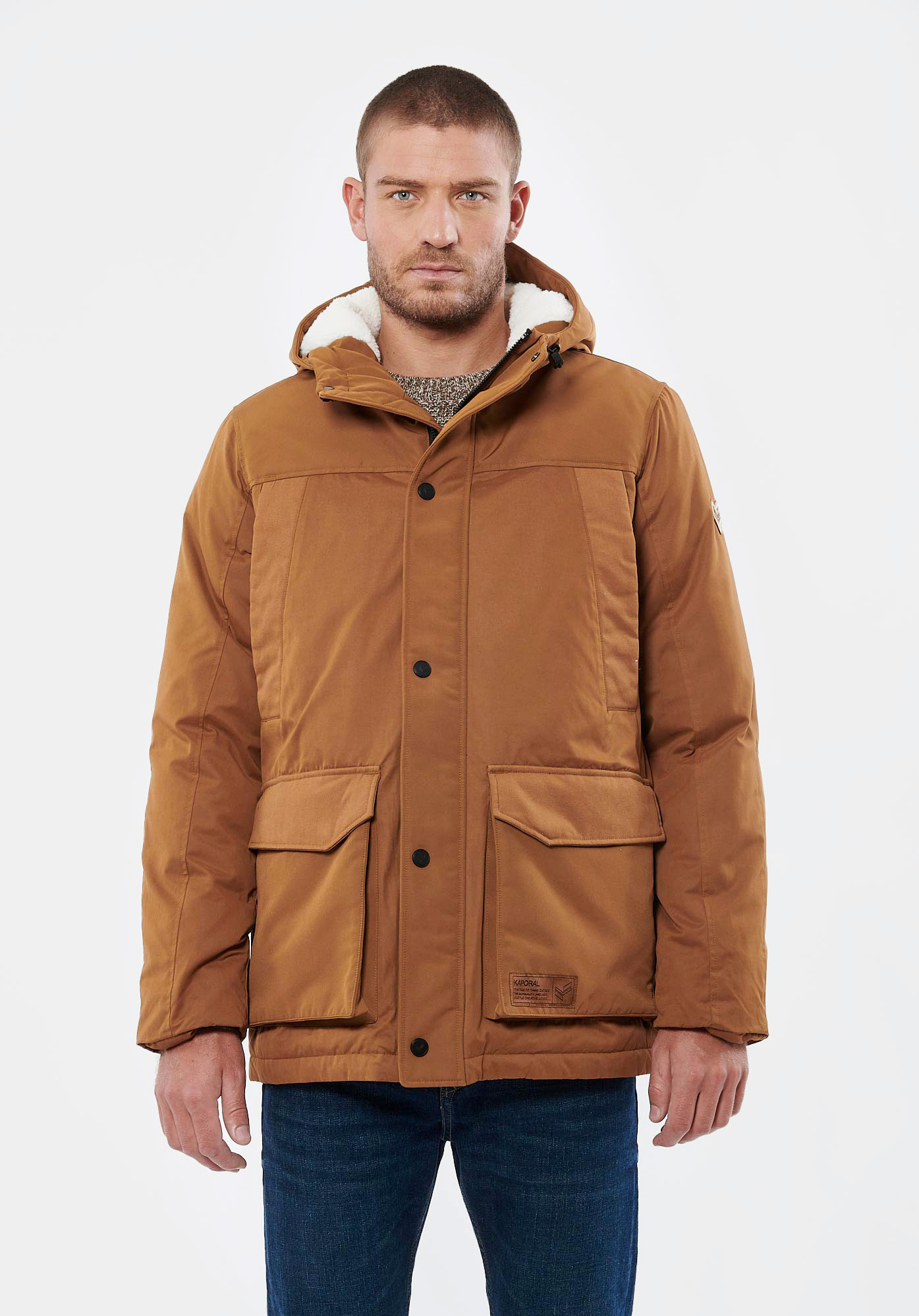 VAKO   Parka marron homme