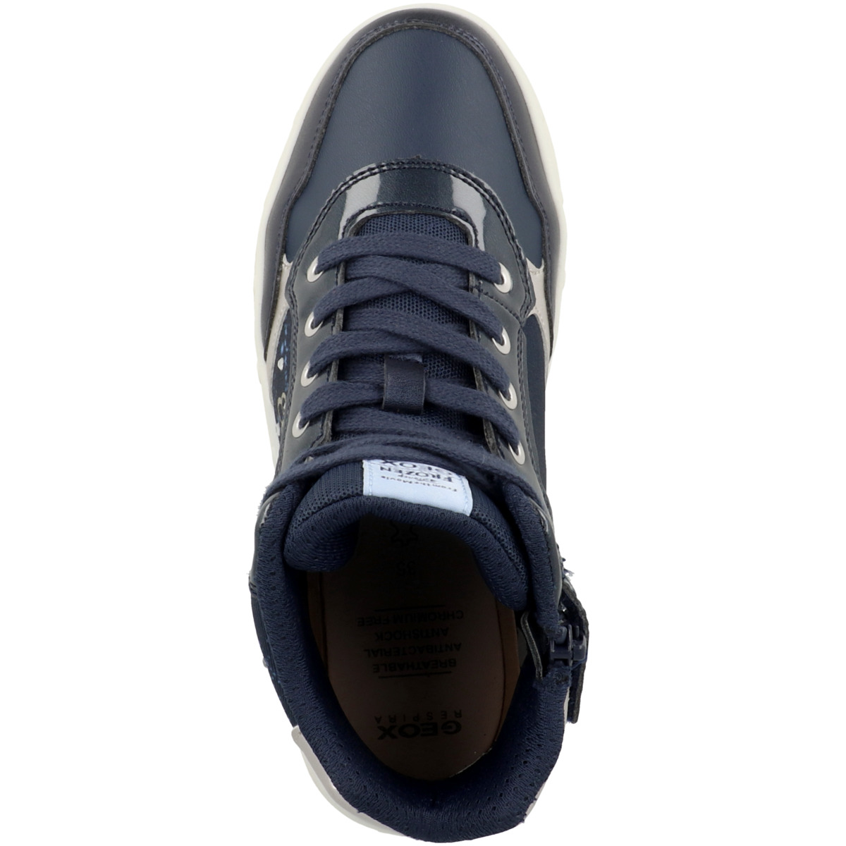 Geox J Skylin G. E Sneaker mid blau
