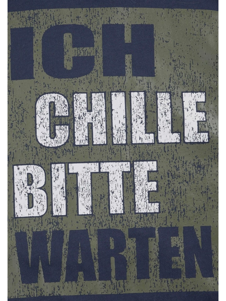 AUTHENTIC LE JOGGER Pyjama in marine-anthrazit günstig kaufen 182