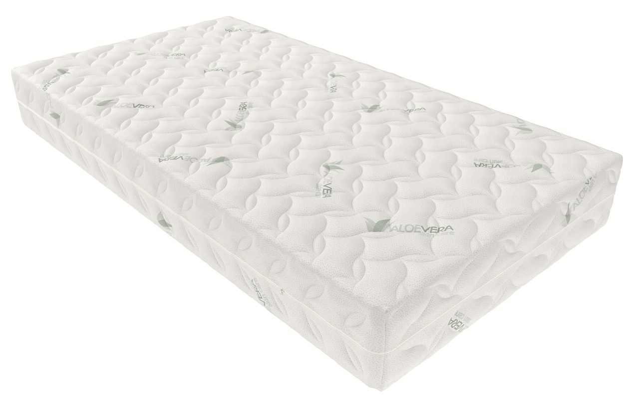 IHG 7 Zonen Kaltschaum Tonnen-Taschenfederkernmatratze Aloevera InterMED KS 180x200 cm H3