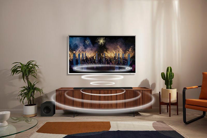 Samsung HW-S810B / HW-S811B 3.1 Soundbar (Bluetooth, WLAN (WiFi), 330 W, 3.1.2-Kanal)