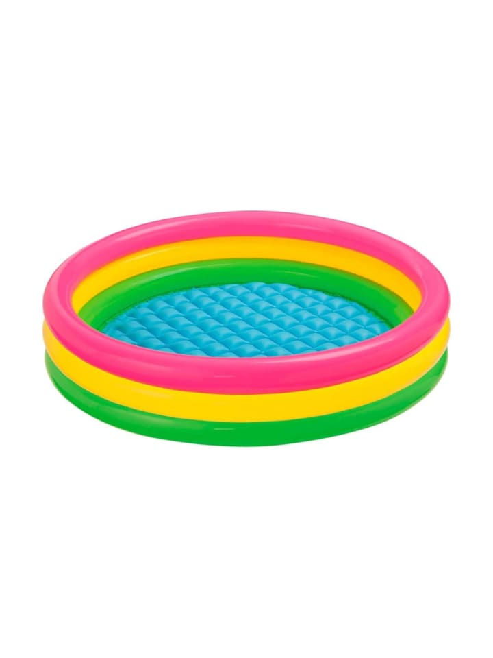 Intex Planschbecken Sunset Glow Baby Pool 3-Ring 114x25cm in bunt günstig kaufen onesize