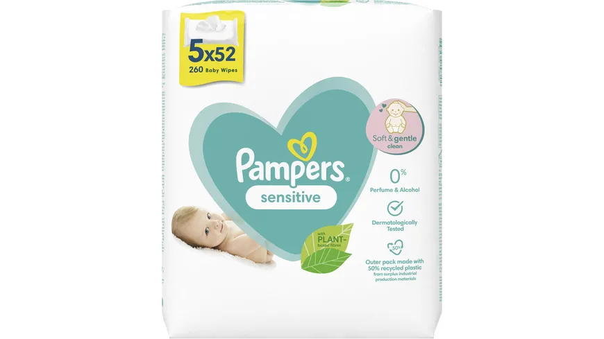 Pampers Feuchttücher Sensitive