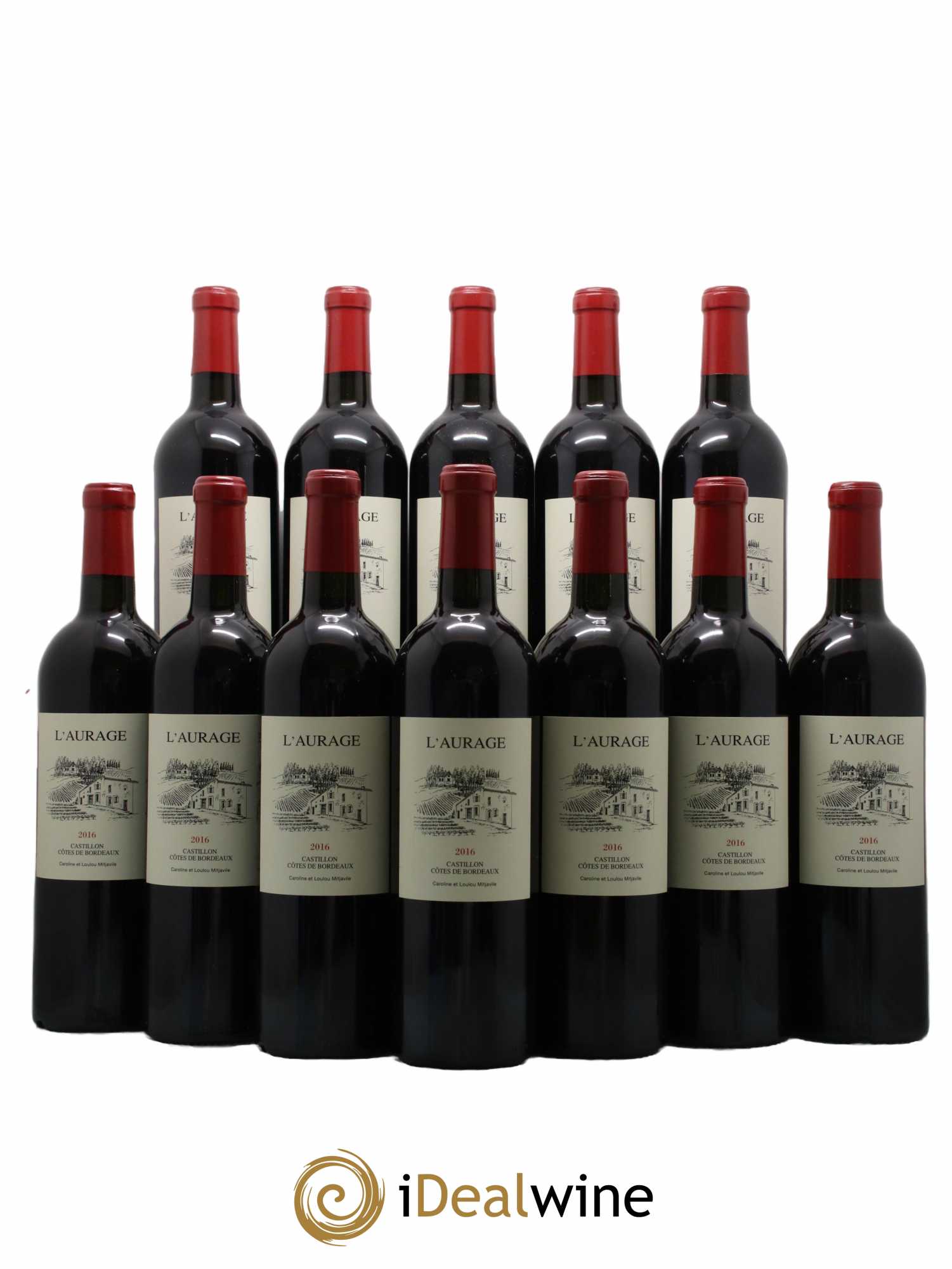 L'Aurage  2016 - Lot de 12 Bouteilles