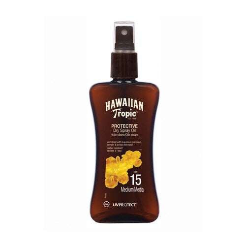 Hawaiian Tropic Schützendes Trockenöl LSF 15 200 ml