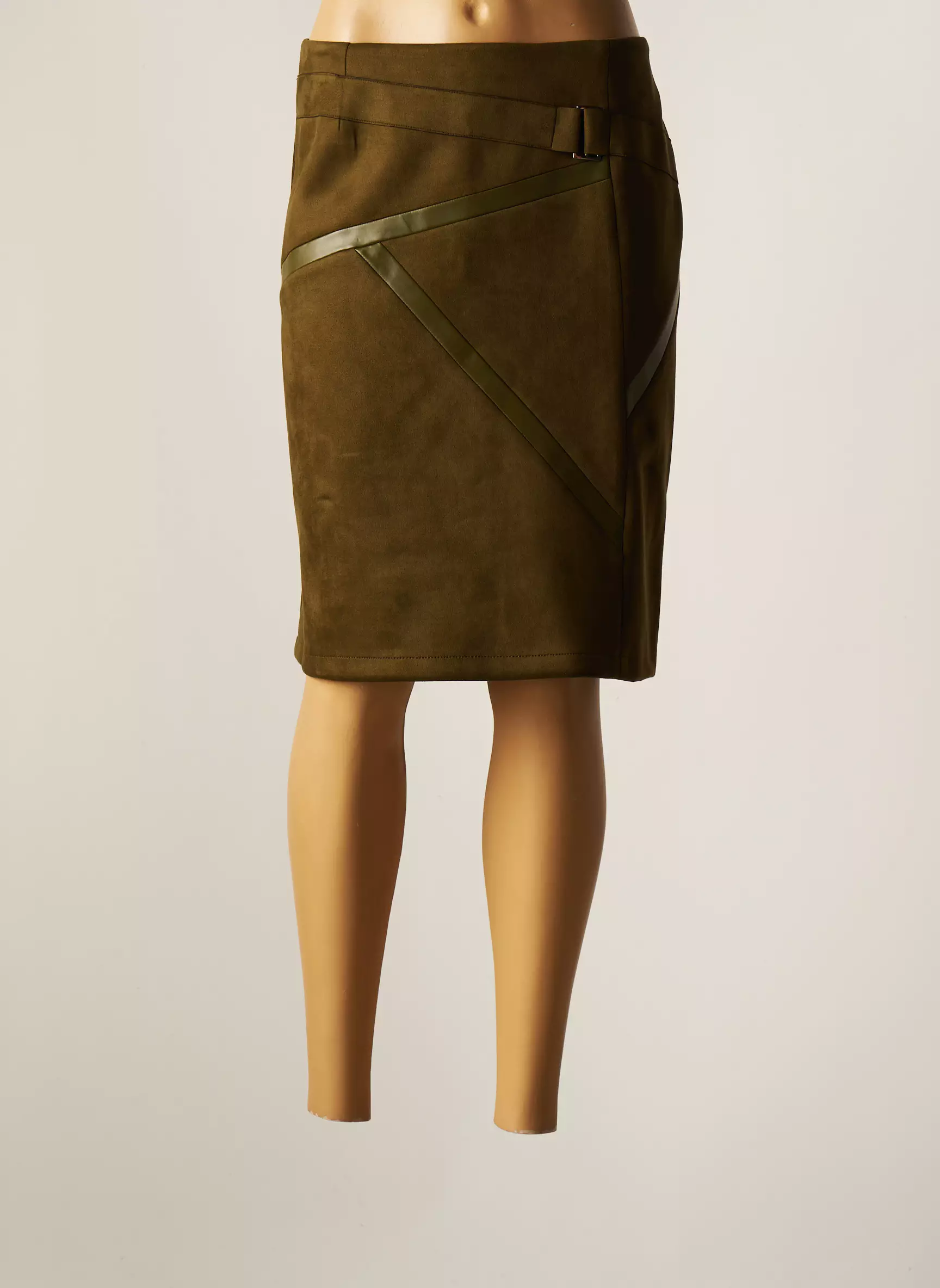 Christine Laure Jupes Mi Longues Femme couleur vert