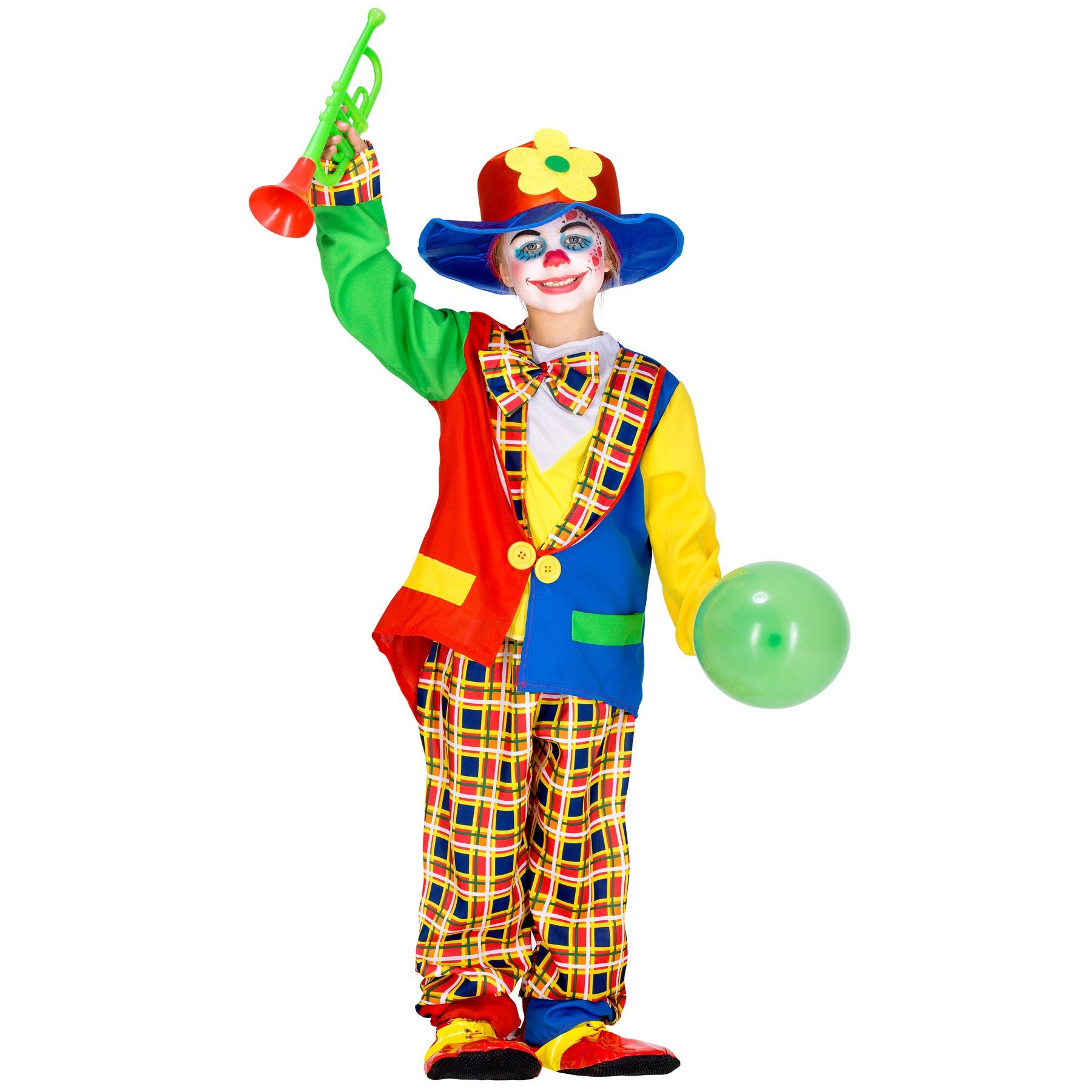dressforfun Clown-Kostüm Korientalisch - Teenkostüm Clown Sockenschuss