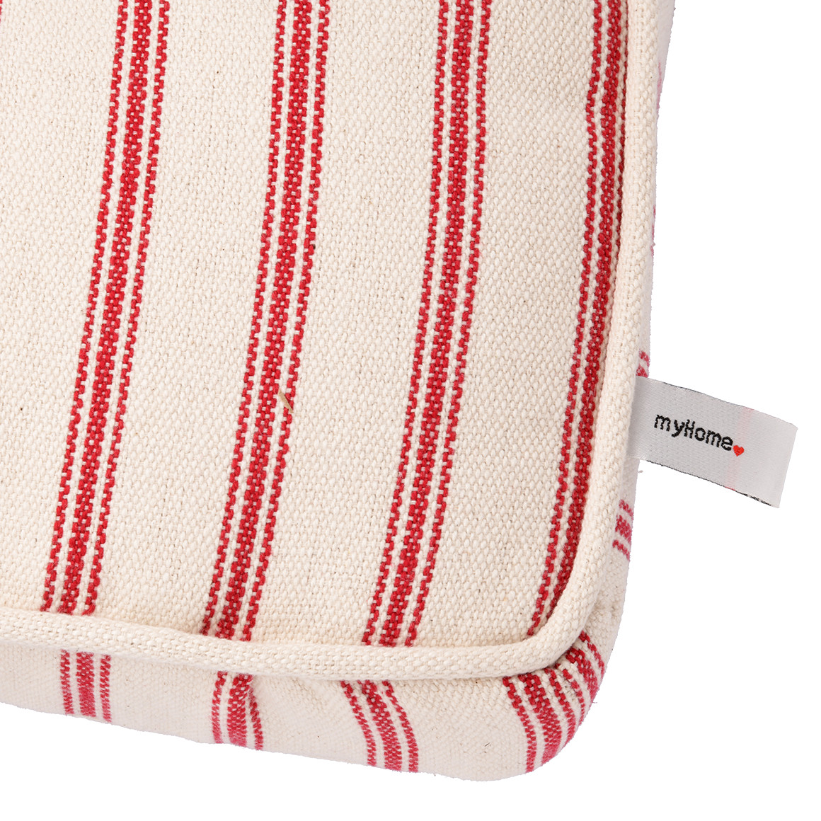 Sitzkissen mit Streifen-Muster
