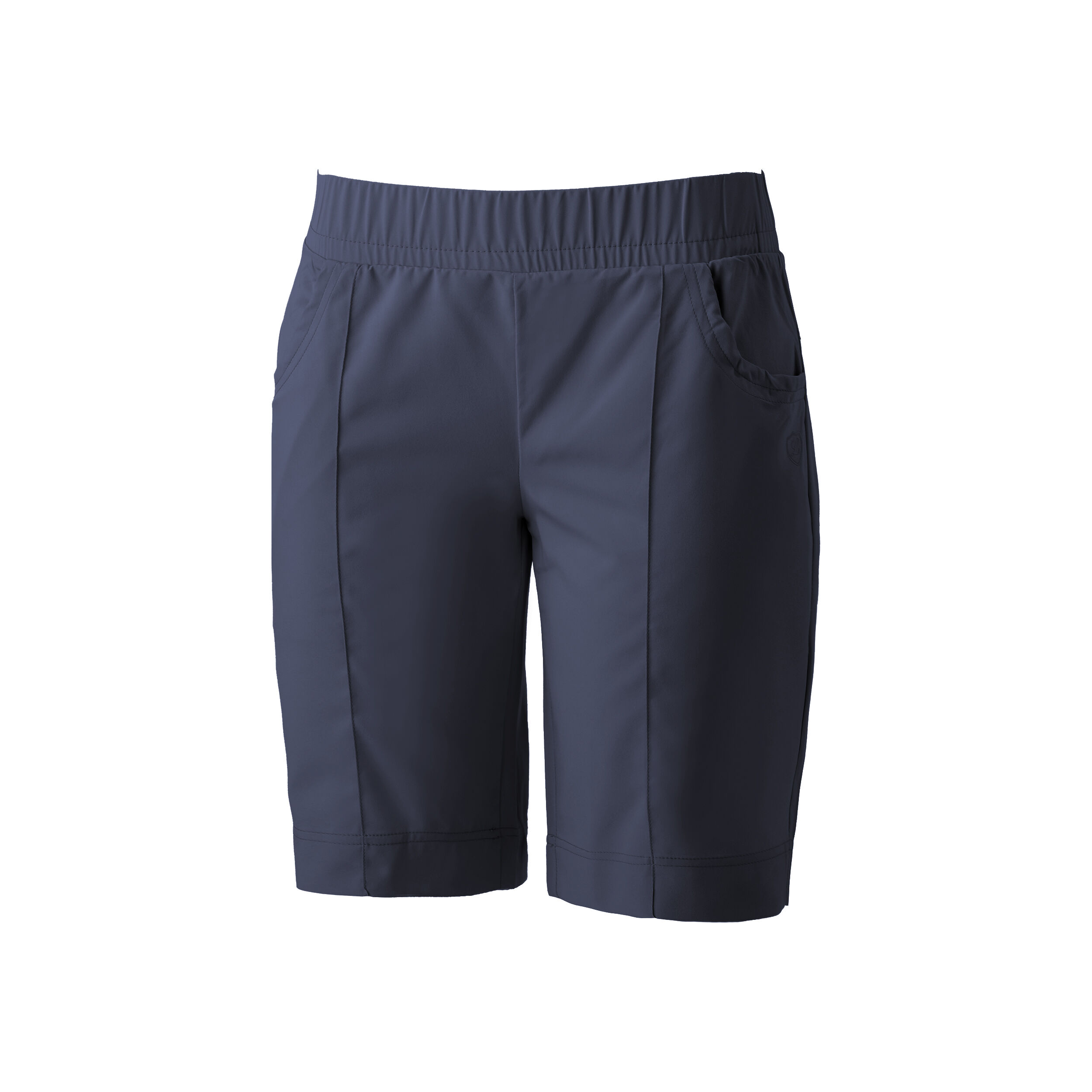 Bea Shorts Damen - Dunkelblau, Weiß