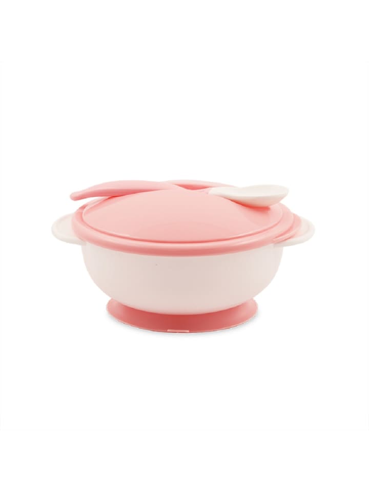 Lorelli Kinderschüssel mit Löffel in rosa günstig kaufen onesize