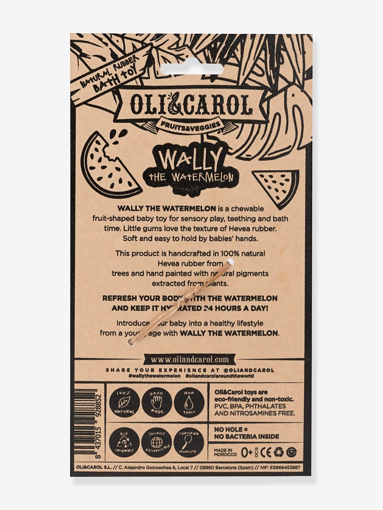 Oli & Carol Zahnungshilfe WALLY WASSERMELONE OLI & CAROL - fuchsia