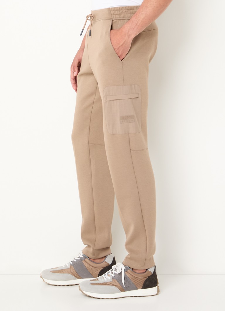 Boggi Milano Tapered fit trousers with side pockets