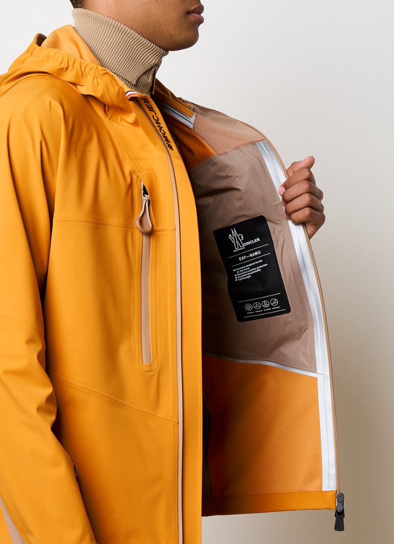 Jachetă Moncler Orden Windbreaker cu buzunare cu fermoar