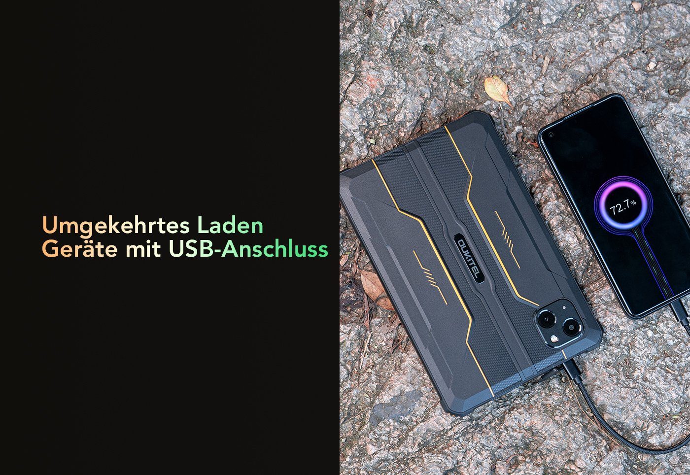 OUKITEL RT3 [Outdoor], Dual SIM, 5150mAh Akku, 4GB RAM(1TB Erweiterbar) Tablet (8