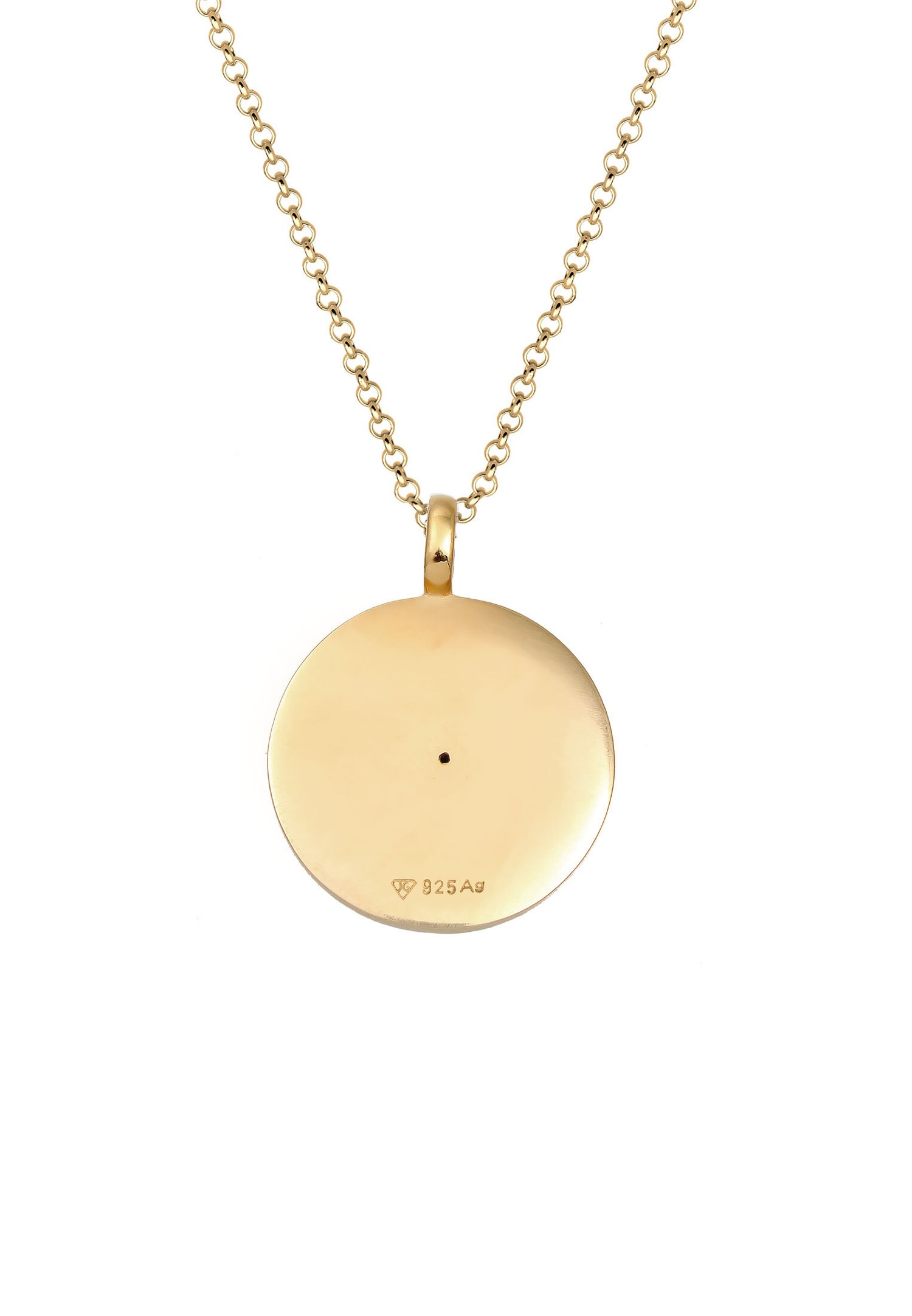 Braccialetto da donna Elli con segno zodiacale Astro e cristalli in argento sterling 925 placcato oro
