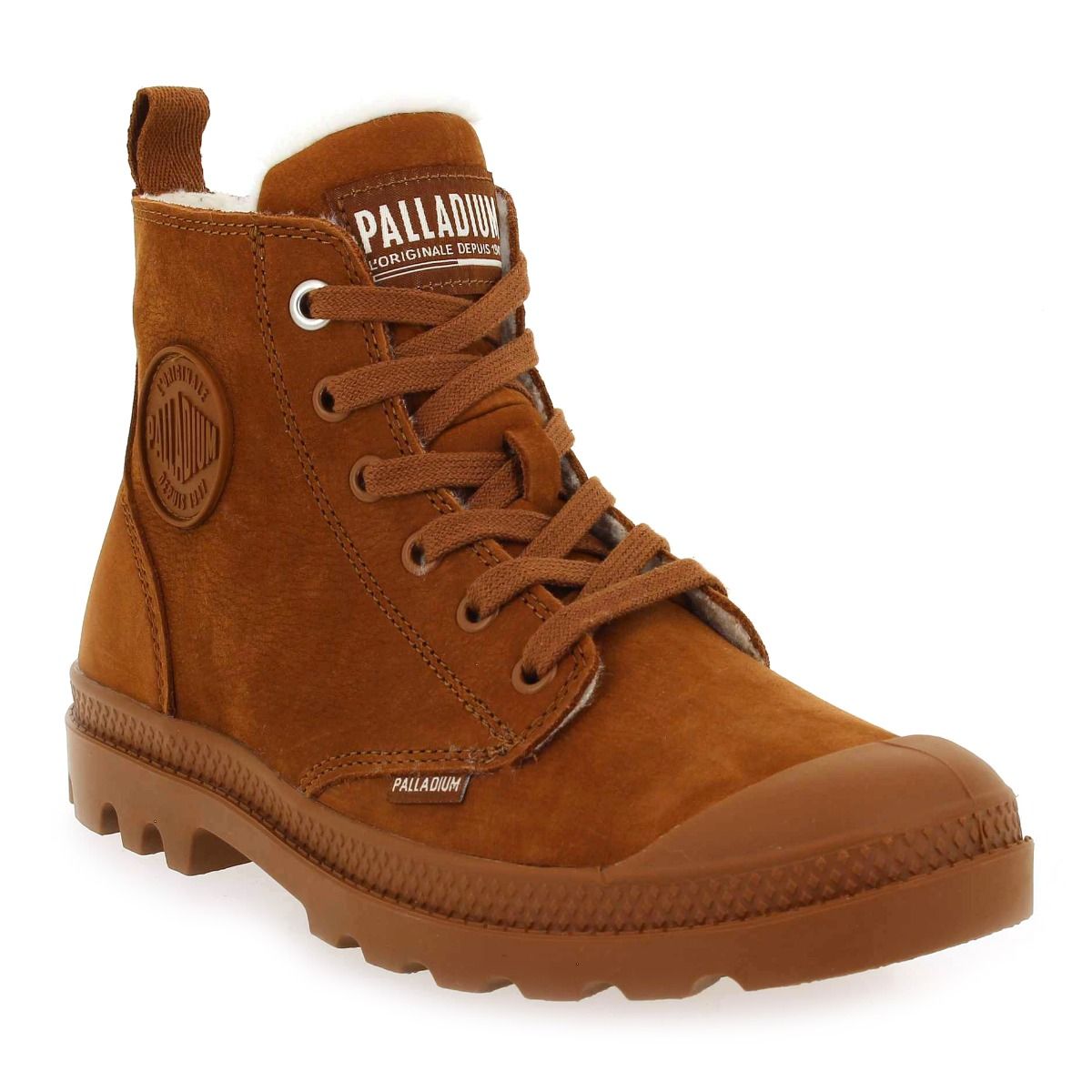 Palladium  PAMPA HI ZIP WL - brique