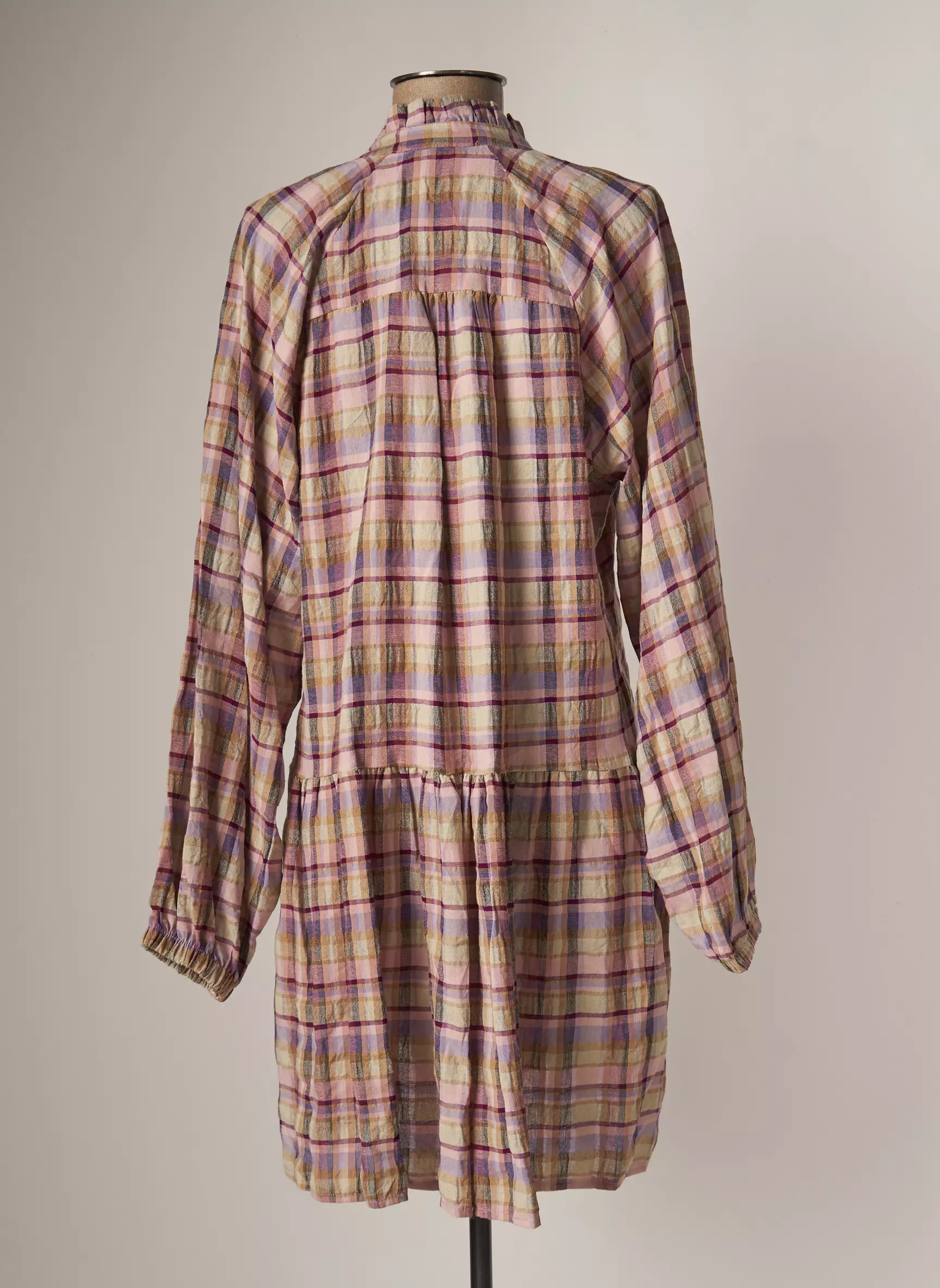 Biscote Robes Mi Longues Femme couleur violet