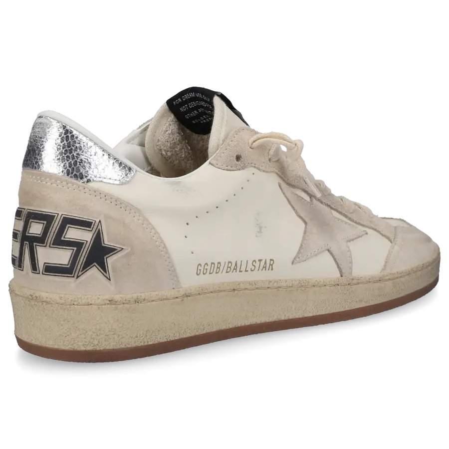 Golden Goose - Herrenschuhe BALL STAR Kalbsleder - weiß