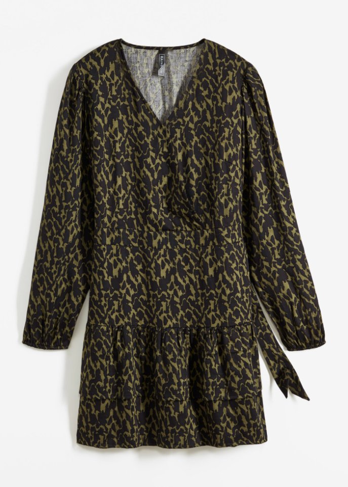 Satin-Kleid aus nachhaltiger Viskose