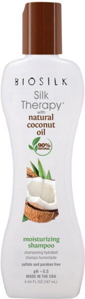 Biosilk Silk Therapy Coconut Oil Moisturizing Shampoo Shampoo